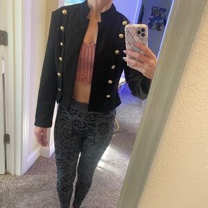 Black Velvet Blazer